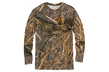 Image of Browning Wasatch Long Sleeve T-Shirt - Mens, Mossy Oak Shadow Grass Habitat, 2XL, 3017825905