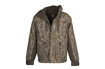 Image of Browning Wicked Wing Cold Front Parka - Mens, Large, Mossy Oak Bottomland, 3030011903