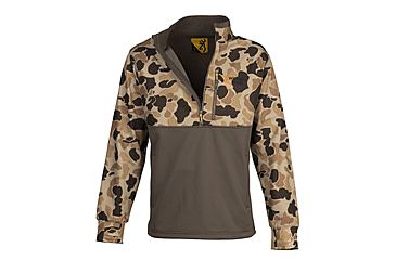 Image of Browning Wicked Wing Smoothbore - Mens, 1/4 Zip, Vtan, 2XL, 3012471205