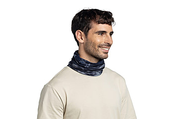Image of Buff Coolnet UV Neckwear, Mines Graphite, 135726.901.10.00