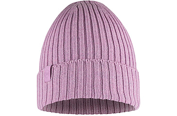 Image of Buff Knitted Beanie Norval Hat -Unisex, Pansy, 124242.601.10.00