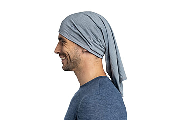 Image of Buff Merino Lightweight Neckwear, Solid Flint, 113010.618.10.00