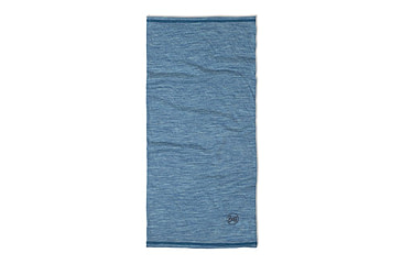 Image of Buff Merino Lightweight Neckwear, Solid Lake Blue, 113010.739.10.00