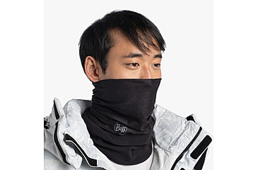 Image of Buff Polar Neckwear, Solid Black, 130003.999.10.00