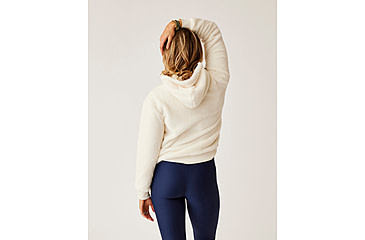 Image of Carve Designs Brie Sherpa Hoodie - Womens, Birch, Extra Small, FLHS80-280-XS