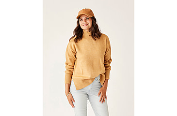 Image of Carve Designs Woodward Sweater - Womens, Camel Heather, Medium, SWTN10-728-MD