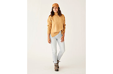 Image of Carve Designs Woodward Sweater - Womens, Camel Heather, Medium, SWTN10-728-MD