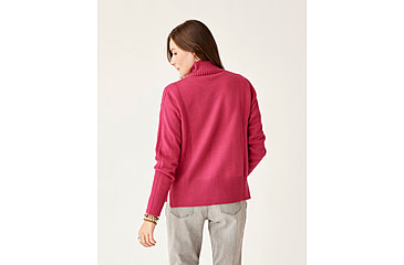 Image of Carve Designs Woodward Sweater - Womens, Raspberry, Large, SWTN10-798-LG