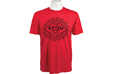 Image of Case W.R. Case Red T-Shirt - Men's, Large, Red, 52570