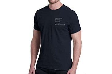 Image of Christensen Arms Ammo Box Text SS Tee - Mens, Midnight Navy, 3X, 730-CA069-40-00-406-07