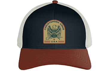 Image of Christensen Arms Classic Eagle 2-Tone Trucker - Mens, Navy/Rust Red, OSFM, 730-CAH13-00-02-408-00