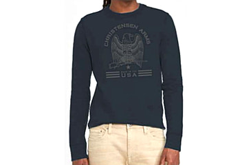 Image of Christensen Arms Classic Eagle LS Tee - Mens, Dark Navy, XL, 730-CA076-50-00-403-05