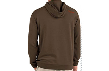 Image of Christensen Arms Flag Silhouette Hoodie - Mens, Coffee, L, 730-CA085-30-00-501-04