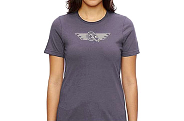 Image of Christensen Arms Ram Skull SS Tee - Womens, Lavender, XS, 730-CA103-40-01-900-01