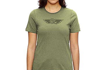 Image of Christensen Arms Ram Skull SS Tee - Womens, Sage, S, 730-CA103-40-01-207-02