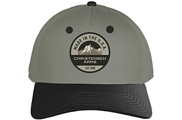 Image of Christensen Arms USA Mountain Patch Cap - Mens, Gray, OSFM, 730-CAH21-00-02-100-00