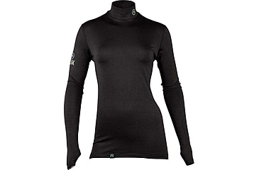 Image of Coldpruf Peak Performance Warmer Mock Top - Women's, Blue, Small, 32MSMBK