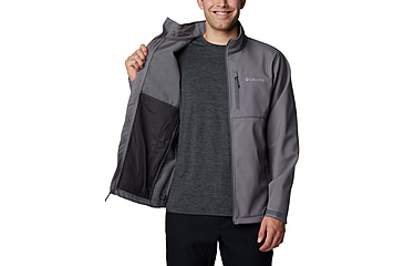 Image of Columbia Ascender Softshell Jacket - Mens, City Grey, XXL, 1556531-023-XXL