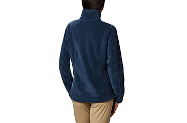 Image of Columbia Benton Springs Full Zip Fleece Jacket - Womens, Columbia Navy, 2XL, 1372111425ClmbNvXXL