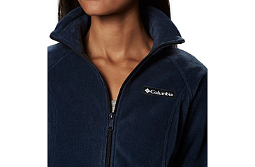 Image of Columbia Benton Springs Full Zip Fleece Jacket - Womens, Columbia Navy, 2XL, 1372111425ClmbNvXXL