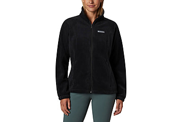 Image of Columbia Benton Springs Full Zip, Black, S - Womens, 1372111010-S