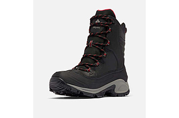 Image of Columbia Bugaboot III Boots - Mens, Black/Bright Red, 11.5 US, 1791221-012-11.5