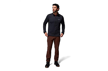 Image of Columbia Essential Hike Grid Fleece Half Zip Jacket - Mens