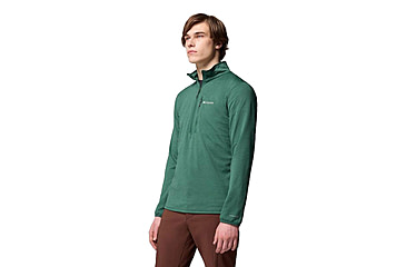 Image of Columbia Essential Hike Grid Fleece Half Zip Jacket - Mens