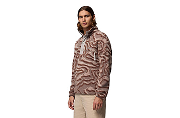 Image of Columbia Helvetia II Printed Half Snap Fleece - Mens
