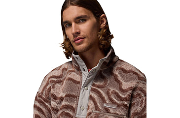 Image of Columbia Helvetia II Printed Half Snap Fleece - Mens