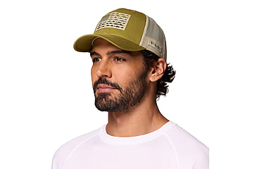 Image of Columbia PFG Fish Flag Mesh Snap Back