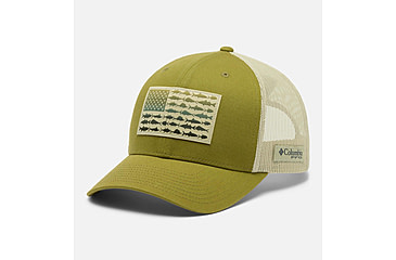 Image of Columbia PFG Fish Flag Mesh Snap Back
