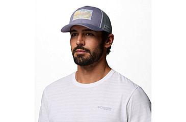 Image of Columbia PFG Fish Flag Mesh Snap Back