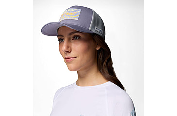 Image of Columbia PFG Fish Flag Mesh Snap Back
