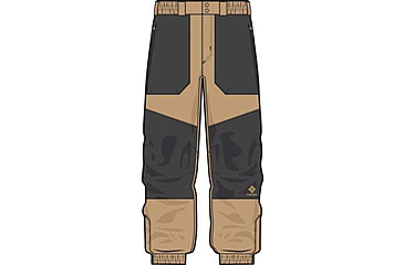 Image of Columbia Coreshot Pants - Mens, Canoe/Black, Large, 2134121-262-L