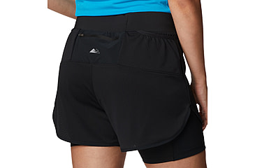 Image of Columbia Endless Trail 2n1 Short - Womens, Black, S, 2031841-010-S-3