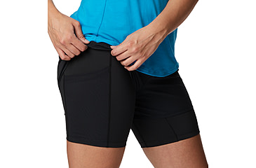 Image of Columbia Endless Trail 2n1 Short - Womens, Black, S, 2031841-010-S-3