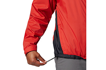 Image of Columbia Glennaker Lake II Rain Jacket - Mens, Sail Red/Black, S, 2089791-698-S