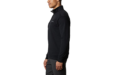 Image of Columbia Hart Mountain II Half Zip Sweatshirt - Mens, Black, M, 1411621-010-M