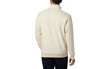 Image of Columbia Hart Mountain II Half Zip Sweatshirt - Mens, Oatmeal Heather, XL, 1411621-242-XL