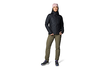 Image of Columbia Heavenly Hooded Jacket - Womens, Black, S, 1738151-012-S