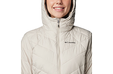 Image of Columbia Heavenly Hooded Jacket - Womens, Dark Stone, L, 1738151-278-L