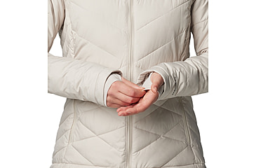 Image of Columbia Heavenly Hooded Jacket - Womens, Dark Stone, L, 1738151-278-L