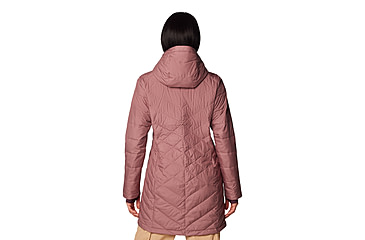 Image of Columbia Heavenly Long Hooded Jacket - Womens, Fig, S, 1738161-609-S