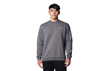 Image of Columbia Meridian Creek Crew - Mens, City Grey Heather, Small, 2095701023-023-S