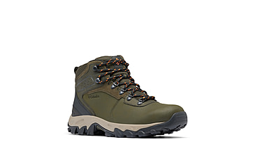 Image of Columbia Newton Ridge Plus II Waterproof Hiking Boot - Mens, Deep Olive/Desert Sun, 11.5, 1594731-315-11.5