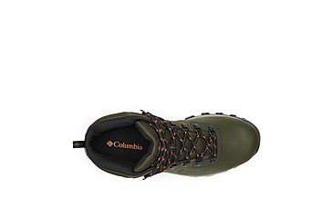 Image of Columbia Newton Ridge Plus II Waterproof Hiking Boot - Mens, Deep Olive/Desert Sun, 11.5, 1594731-315-11.5