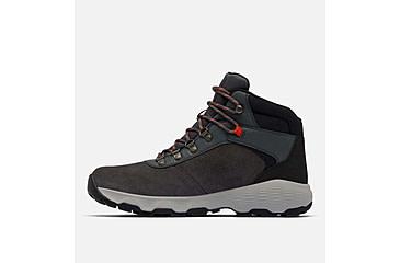 Image of Columbia Newton Wander Boots - Mens, Dark Grey/Red Quartz, 10 US, 2109441-089-10