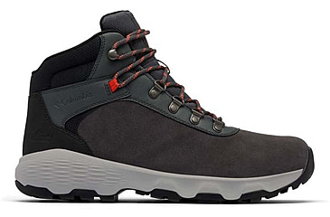 Image of Columbia Newton Wander Boots - Mens, Dark Grey/Red Quartz, 10 US, 2109441-089-10
