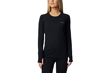 Image of Columbia Omni Heat Helix Baselayer Crew - Womens, Black, Extra Small, 2086551010-XS